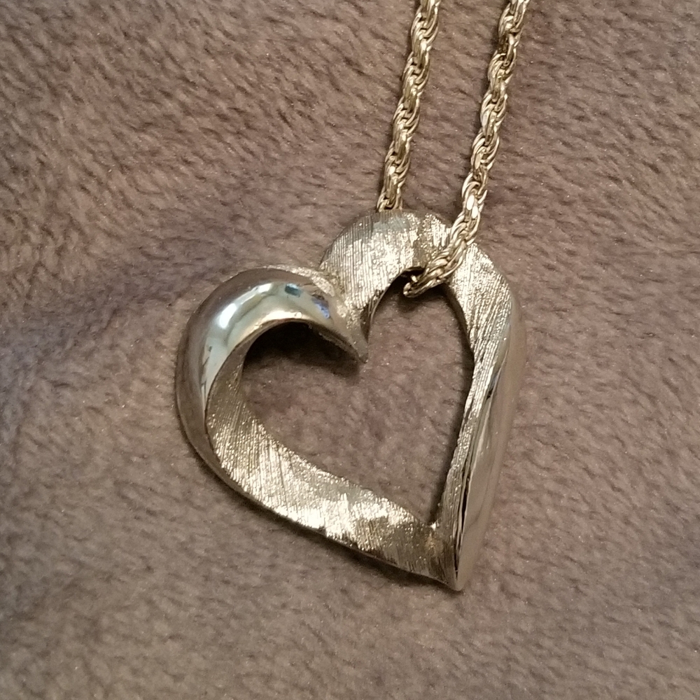 Floating Heart Necklace